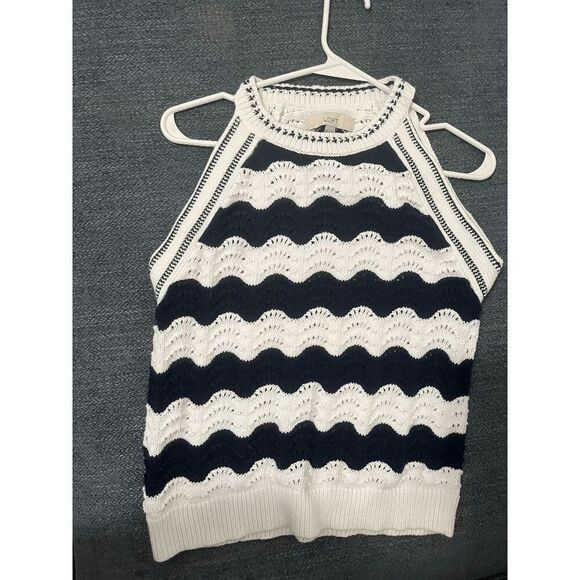 LOFT Sweaters - Loft Cotton Sweater Vest Size Small Good Condition
